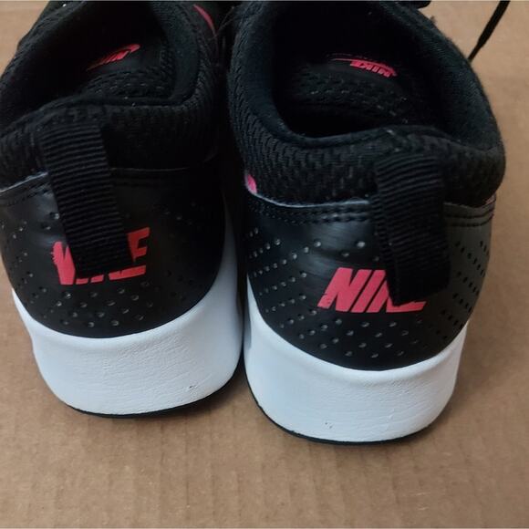 Nike Air Max THEA Girls Shoes 6.5 Black/Pink Casual Activewear Athleisure Sporty - Picture 4 of 9